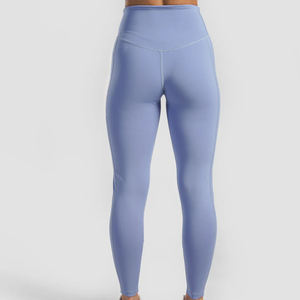 Performance Seamless Leggings Moisture-Wicking Leggings High Waisted Solid Color Yoga Pants Workout Yoga Leggings <b>for</b> <b>Women</b> - Product Image 4