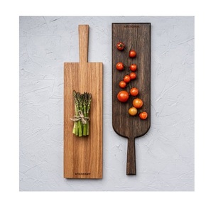 Tabla para cortar de madera con acabado antiguo de forma redonda 2025, fabricante al por mayor, tabla para cortar queso de madera hecha a mano personalizada - Product Image 5