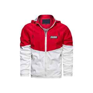 Elegante cortavientos GAA con carcasa repelente al agua propiedades de secado rápido y personalización del logotipo del club OEM MOQ Pakistán - Product Image 1