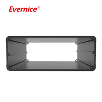 Boîtier en aluminium anodisé d'usinage CNC Boîtier d'instrument électronique en métal Boîte de jonction Boîte de rail Din