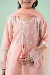 Luxury Handmade Kids Sharara Stylish Traditional Comfortable Party Wear Daily Summer <b>Outfit</b> Girls - Product Image 4