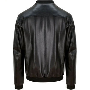 Rexine-Chaqueta Bomber de lujo para hombre, color sólido, de fábrica, precio barato, Rexine - Product Image 2