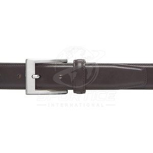Natural Cow Hide Leather Waist Strap Strong Steel Buckle Closure Comfortable Fit Casual Appearance Refined Men Accessory Leather - Product Image 2