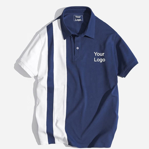 Chemise à manches courtes en tricot uni pour homme, séchage rapide, pour le bureau et les uniformes d'équipe, fabricant de logos personnalisés - Product Image 6