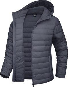 Chaquetas de burbuja hinchadas de talla grande para mujer, chaqueta acolchada con cremallera transpirable OEM personalizable para invierno - Product Image 4