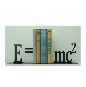 Classy Look Excellent Design Book Accessories Bookend Bed Room Decorative Greatest Quality Black Color Metal Book Holder - Product Image 6