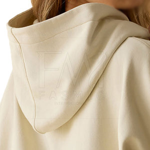 Top Nuevo diseño Tallas grandes Lavado ácido Conjunto de traje de sudor Invierno Calle Cuello Top Embalaje personalizable Embalaje sólido personalizable - Product Image 6