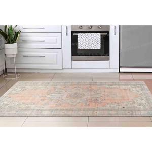 พรมพิมพ์ลายเหรียญตรา: พรมตกแต่งบ้านและสำนักงานลายตุรกี พร้อมพรมขนนุ่ม - Product Image 3