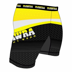 Pantalones Cortos de Compresión Deportivos Personalizables para Hombre, de Tiro Bajo, Secado Rápido, Ajustados, Elásticos, con Estampado de Boxeador, Talla 3XL, con Logotipo Personalizado - Product Image 2