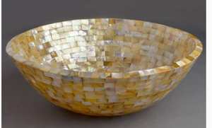 Lavabo de Lujo Hecho a Mano, Ecológico, de Nácar Dorado, Color Personalizado, Moderno, Éxito de Ventas de TIMELESS CRAFT - Product Image 4