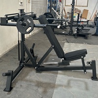 VIGFIT Banc de musculation multifonctionnel réglable pour presse à pectoraux et épaules, idéal pour la salle de sport