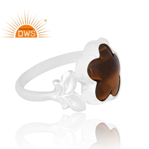 Anillo de piedras preciosas amarillas de ojo de tigre Natural de Plata de Ley 925 más vendido, joyería personalizada para mujer, regalo para ella - Product Image 4