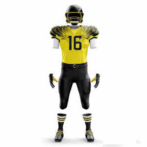 Uniforme de fútbol de excelente calidad para hombres, uniforme de fútbol para jóvenes y adultos, conjunto de kits de fútbol americano personalizado - Product Image 1