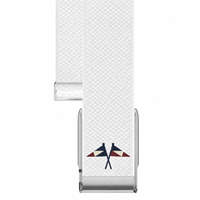 Ouruoxi Kwaliteitshorlogebandjes van nylon met aangepast logo en roestvrijstalen frame, compatibel met WHOOP 5.0