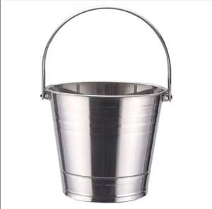 ถังน้ำแข็งสแตนเลสสุดหรูสีนิกเกิลออกแบบมาอย่างดีเหมาะสำหรับงานเฉลิมฉลองงานแต่งงานรูปทรงโบราณ - Product Image 1