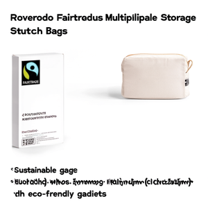 Borse Multiuso Roveredo Fairtrade, Pochette Sostenibile con Accessori Ecologici - Product Image 3
