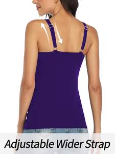 Débardeur décontracté pour femme, en tissu extensible respirant, sans manches, coupe décontractée, pour la maison et les loisirs, idéal pour l'été, coupe ajustée, fabrication professionnelle - Product Image 2