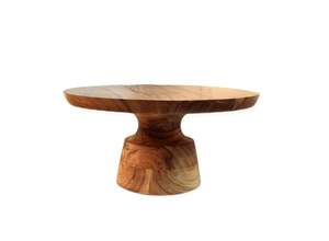 Soporte de pastel de madera natural único uso boda hogar hotel restaurante fiesta exportación alta calidad venta directa de fábrica - Product Image 3