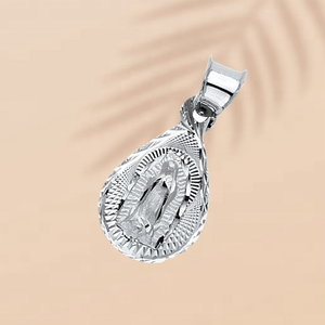 Colgante de aleación de Metal Chapado en plata personalizado clásico de moda Nuestra Señora Madre María joyería de moda para niños regalo elegante - Product Image 3