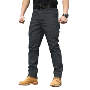 Mens Outdoor Cargo Work Pants 100% Cotton <b>Canvas</b> Lightweight Utility Trousers Multi Pocket Casual Straight Fit Durable Daily - Product Image 1