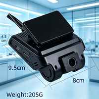 Caméra embarquée 4G CAT4 3CH 2K AI avec ADAS, DMS, BSD, enregistreur GPS, identification du conducteur, détection de fatigue, caméra externe pour fourgons de livraison OEM&ODM