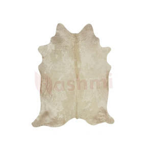 Alfombra de piel de vaca Natural, venta directa de fábrica, marrón y blanco, XL, 7,5x6,5 pies - Product Image 3