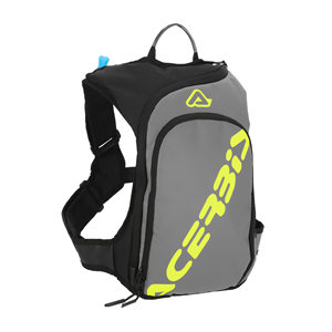 Mochila Acerbis Sather Logo Gris con Bolsa de Hidratación de 2L, Capacidad Duradera de 9L para Senderismo y Aventuras al Aire Libre - Product Image 1