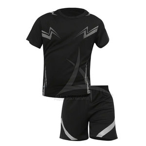 Service OEM Shorts de compression décontractés pour hommes de haute qualité, ensemble sur mesure, taille élastique, mi-longueur, uni, séchage rapide, best-seller - Product Image 1