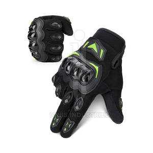 Vêtements de sport pour hommes Gants de moto Gants de moto de haute qualité Gants de moto pour hommes de taille personnalisée de couleur unie - Product Image 1
