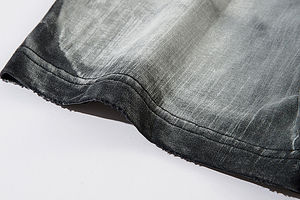 Camisetas de algodón 100% Vintage Wash para hombre, camisetas informales de gran tamaño ajustadas y lavadas con ácido para hombre - Product Image 6