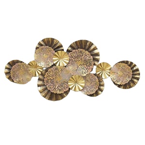 Style Unique moderne du milieu du siècle dernier design nouveau Accents décoratifs maison accessoires métal multicolore aluminium fer mur Art - Product Image 1