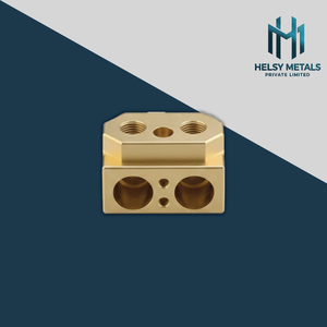 บล็อกแมนิโฟลด์นิวเมติกทองเหลือง CNC คุณภาพสูง พร้อมพอร์ตเกลียวแบบกำหนดเอง เพื่อการทนทานต่อแรงดันและควบคุมการไหลของอากาศได้อย่างมีประสิทธิภาพ - Product Image 1