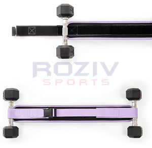 Nouveautés Accessoires de Fitness Ceintures de poussée de hanche en néoprène Impression de logo personnalisée Vente chaude d'été - Product Image 6