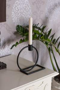 Bougeoir en métal tendance pour la décoration de la maison et de l'hôtel Bougeoir sur le thème de Pâques et support I-Frame - Product Image 2