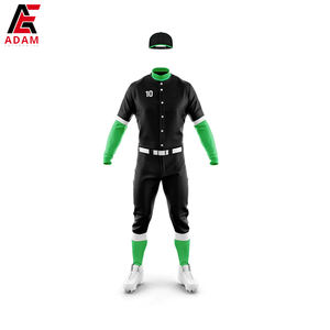 2024 logotipo personalizado de alta calidad poliéster juventud béisbol uniforme en blanco Jersey conjunto transpirable Casual ropa deportiva al por mayor - Product Image 3