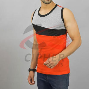 Débardeurs de gymnastique personnalisés Oem pour hommes Débardeurs Vêtements de sport Stringer Musculation Fitness Hommes Débardeur de gymnastique à la mode - Product Image 6