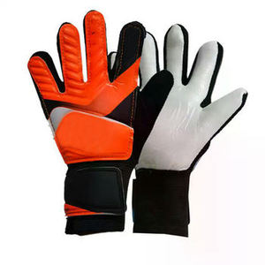 ถุงมือผู้รักษาประตูหนังแท้สำหรับมืออาชีพ Oxygen Sports ถุงมือฝึกซ้อมแบบรัดรูปสำหรับการเตะ - Product Image 1