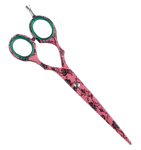 Nouveauté Ciseaux de coiffure droits et pointus en acier au carbone Ciseaux de coiffure à vis fantaisie - Product Image 4