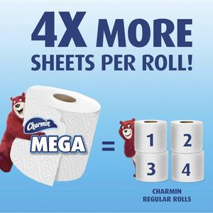 Papel Higiénico Charmin Ultra Soft Mega Rolls, Paquete de 12 - Product Image 2