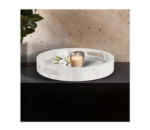 Bandeja para servir de calidad superior, incrustaciones de hueso, sala de estar decorativa para el hogar, almacenamiento de muebles de granja, bandeja para servir al mejor precio - Product Image 6