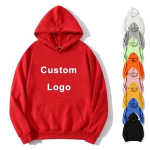 Sweat à capuche unisexe confortable 100% coton décontracté vêtements d'hiver à la mode poignets côtelés chauds et confortables pour hommes/femmes - Product Image 3