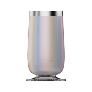 HAERS Smart Rose Gold Wine Juice Tumbler Champagne Cola Stainless Insulation Shaped <strong>Coffee</strong> Mug <strong>Cup</strong> - Product Image 6