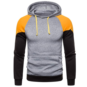 Sudadera con Capucha Extra Grande para Hombre, 100% Algodón, Color Sólido, Logotipo Personalizado, Manga Larga, Sudadera Básica, Servicios OEM Disponibles - Product Image 1