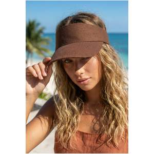 Visière pour femme - Tennis - Golf / Visière marron Spk13 - Marron - Product Image 1