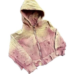 Loose Fit Distressed Acid Wash Hoodies Estilo vintage Diseño impreso en relieve Streetwear Pullover Hoodies para hombres y mujeres - Product Image 6