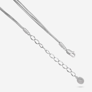 Collier vintage tendance 192592, chaînes en alliage à motifs géométriques (boules et chiffres) avec pierres principales en diamant et perle - Product Image 5