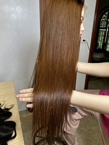 Perruques de cheveux humains Transparent Lace Front Wig 100 non transformés vierge vietnamien droite fermeture de cheveux humains Lace Frontal Wigs - Product Image 4