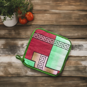 ถุงมือผ้าฝ้ายรีไซเคิลสำหรับใช้ในครัวถุงมือผ้าฝ้าย100% สำหรับใช้ในครัวดีไซน์ล่าสุดในอินเดีย - Product Image 1