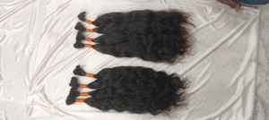 ผมแท้แบบเรมี่อินเดีย  จัดเรียงเส้นผมตามธรรมชาติ  แบบถักเปีย  100%  ไม่ผ่านการแปรรูป  จำหน่ายโดยผู้ผลิตเดียว  ผมแท้แบบเรมี่จำนวนมาก - Product Image 6