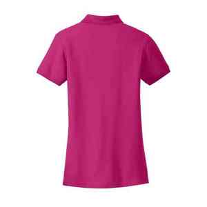 OEM de las mujeres de punto casual de secado rápido transpirable Golf para las camisas Slim Fit Precio al por mayor Color sólido ropa de manga corta - Product Image 3